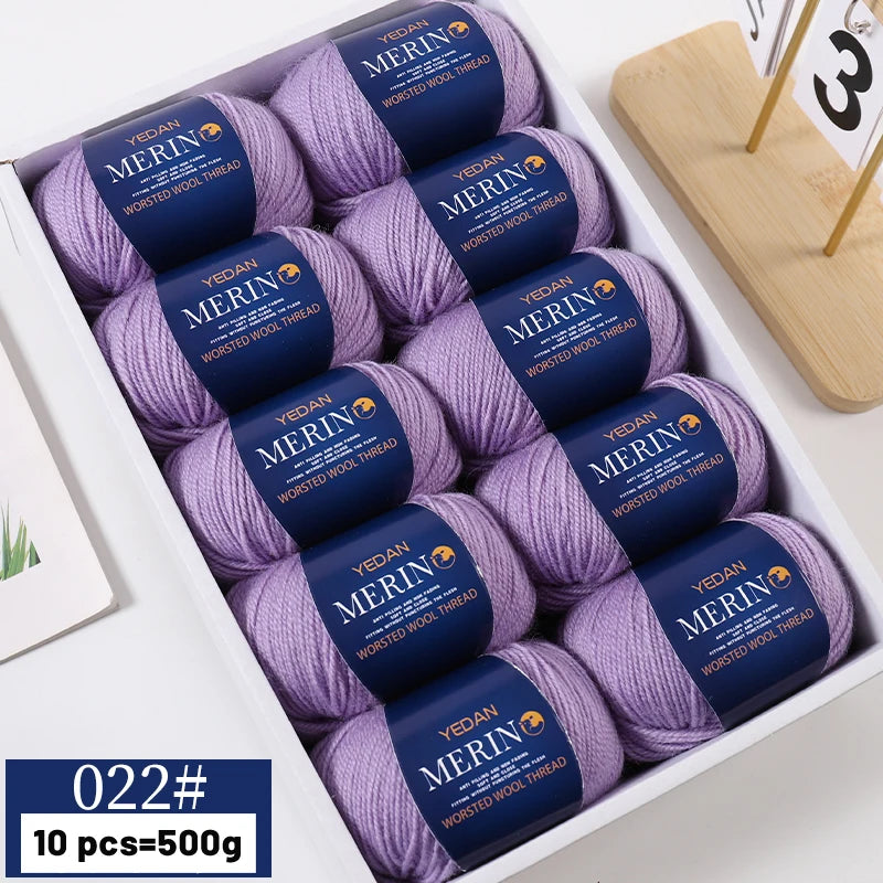 Yarn, Fine for Hand Knitting Sweaters, Scarves, Hats & Winter Accessories