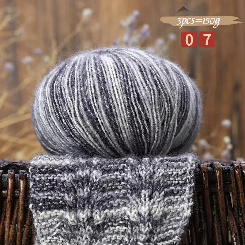 Yarn, Camouflage Colors for Hand Knitting Sweaters & Crochet Projects