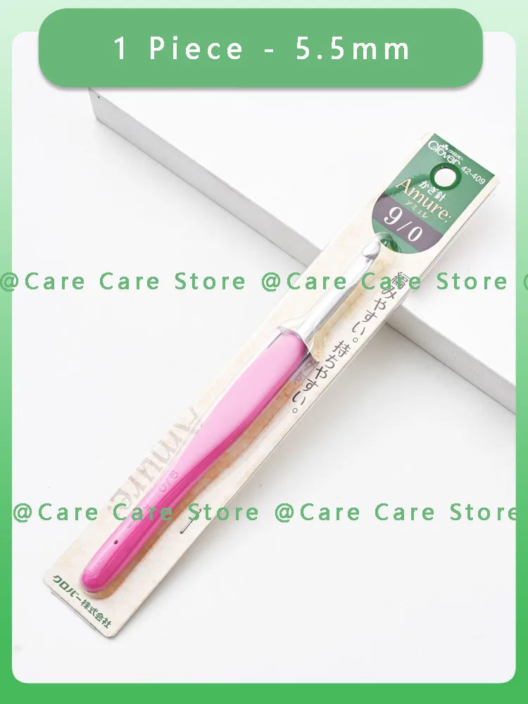 Crochet Hooks, Clover Amure for Handmade Yarn Crafts, Lace & Needlework