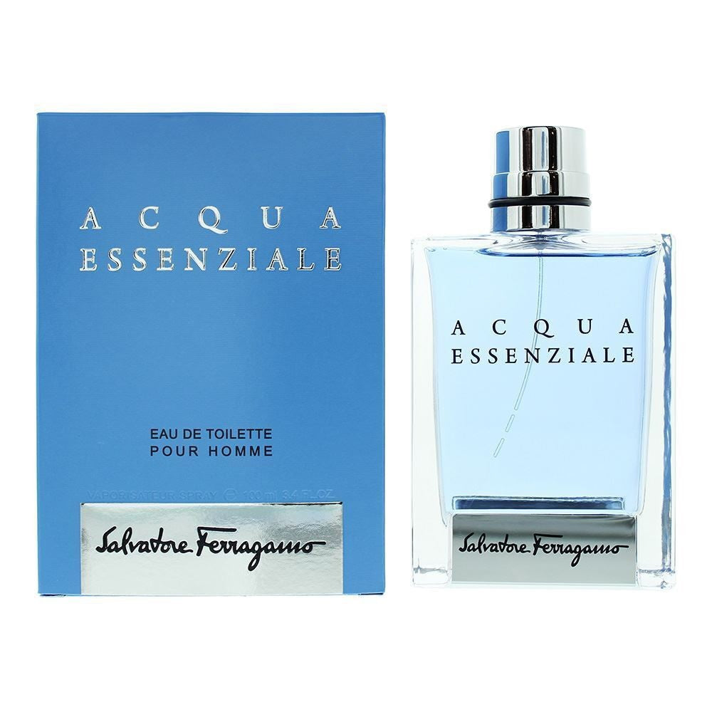 Salvatore Ferragamo Acqua Essenziale 3.4 Eau De Toilette Spray For Men.