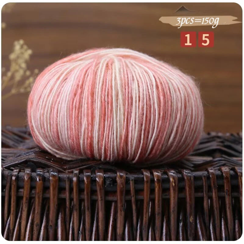 Yarn, Camouflage Colors for Hand Knitting Sweaters & Crochet Projects