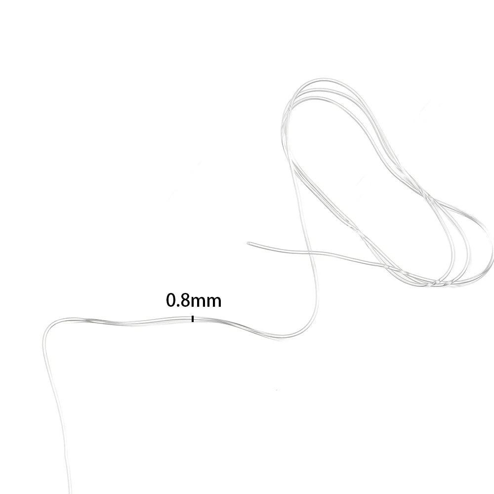 Elastic Beading Cord Clear Crystal Stringing Thread DIY Jewelry Making