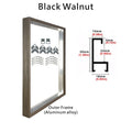Aluminum Alloy Outer Canvas Frame 7 Colors 8 Sizes Gallery Wall Art Display