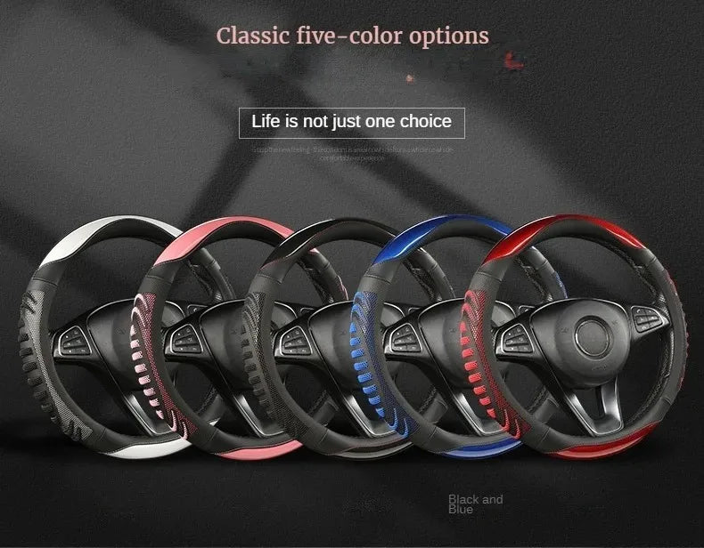 Three-dimensional Honeycomb Steering Wheel Cover Steering Wheel Cover Anti-Slip Comfort