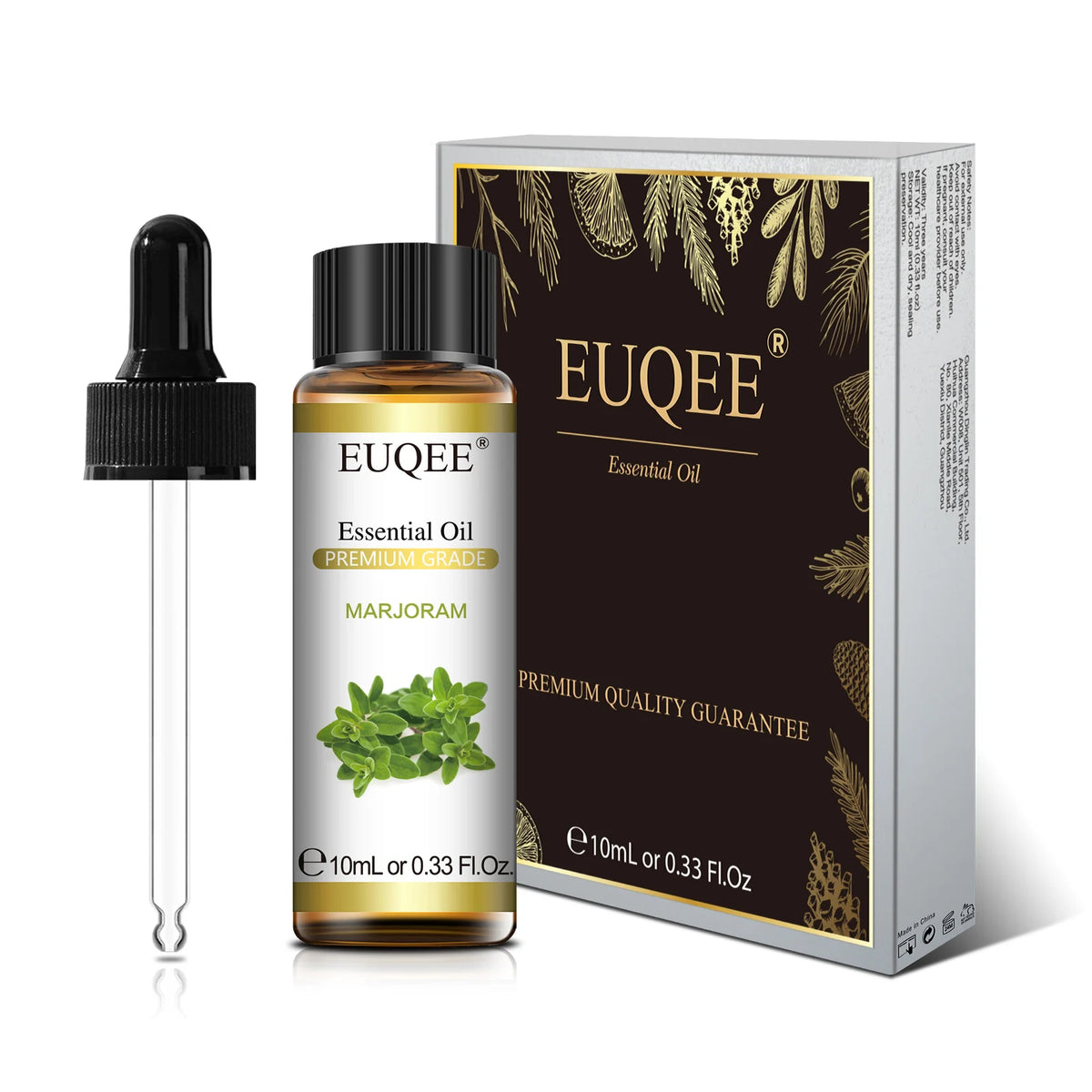 EUQEE Pure Essential Oil 10ml Premium Specialty Scents Dropper Diffuser Candle