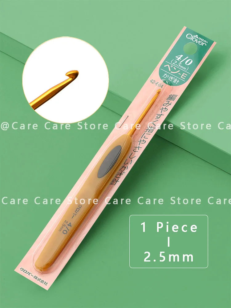 Crochet Hooks, Clover Amure for Handmade Yarn Crafts, Lace & Needlework