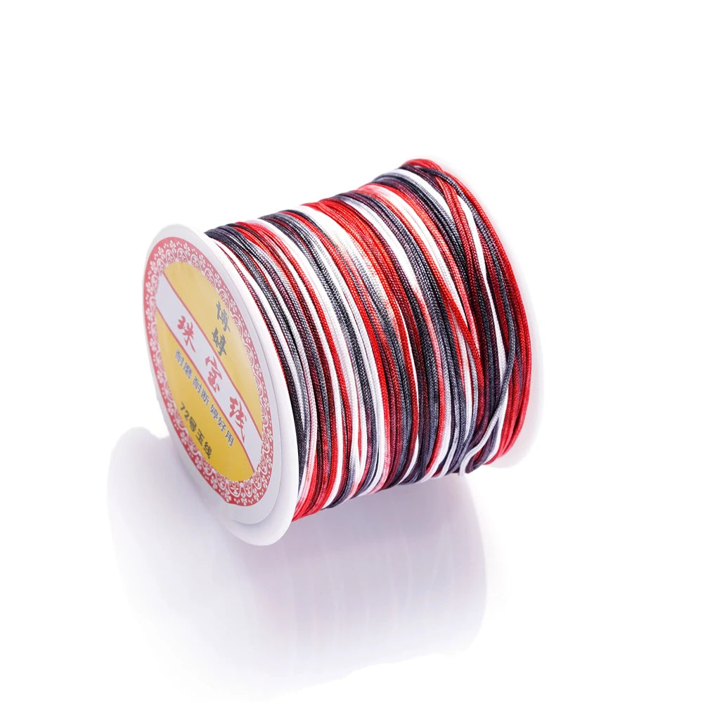 Nylon Beading Cord Chinese Knot Tassel Thread Roll DIY Jewelry Making