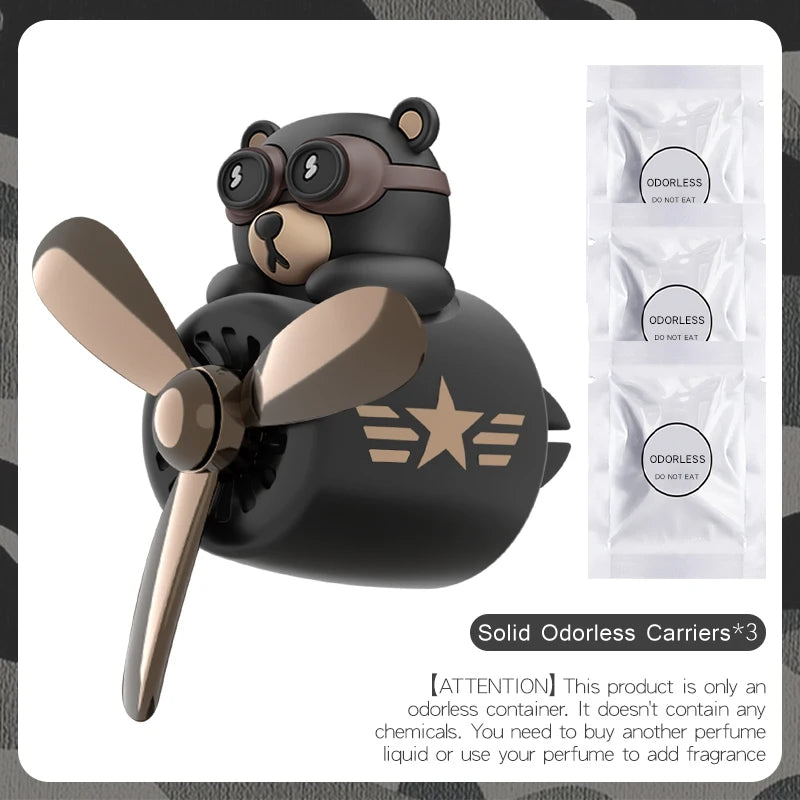 Odorless DIY perfume ornament airplane Car Dashboard Ornament Decoration
