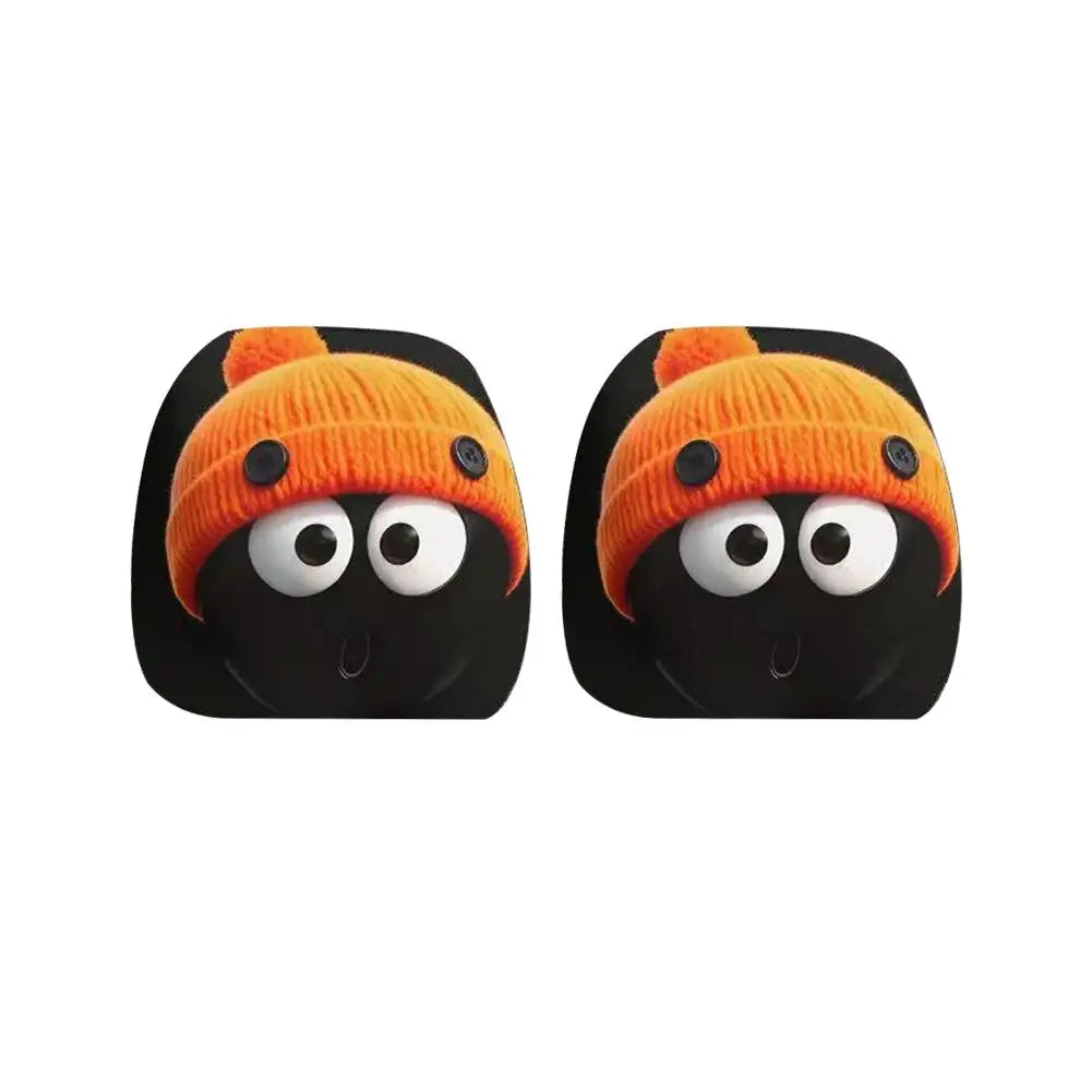 Funny Cartoon Premium Car Headrest Premium Quality Replacement Accessory