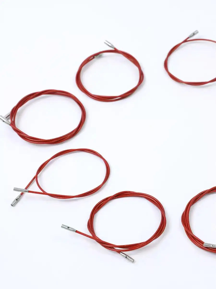 Knitting Needle Cable, ChiaoGoo TWIST Red for Interchangeable Needle Tips