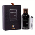 Bharara King Men's Cologne Eau de Parfum 3.4 oz Woody Spicy with Travel Spray