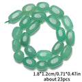 Glass Beads Multicolor Chalcedony-Style Jade-Style Irregular Bracelets
