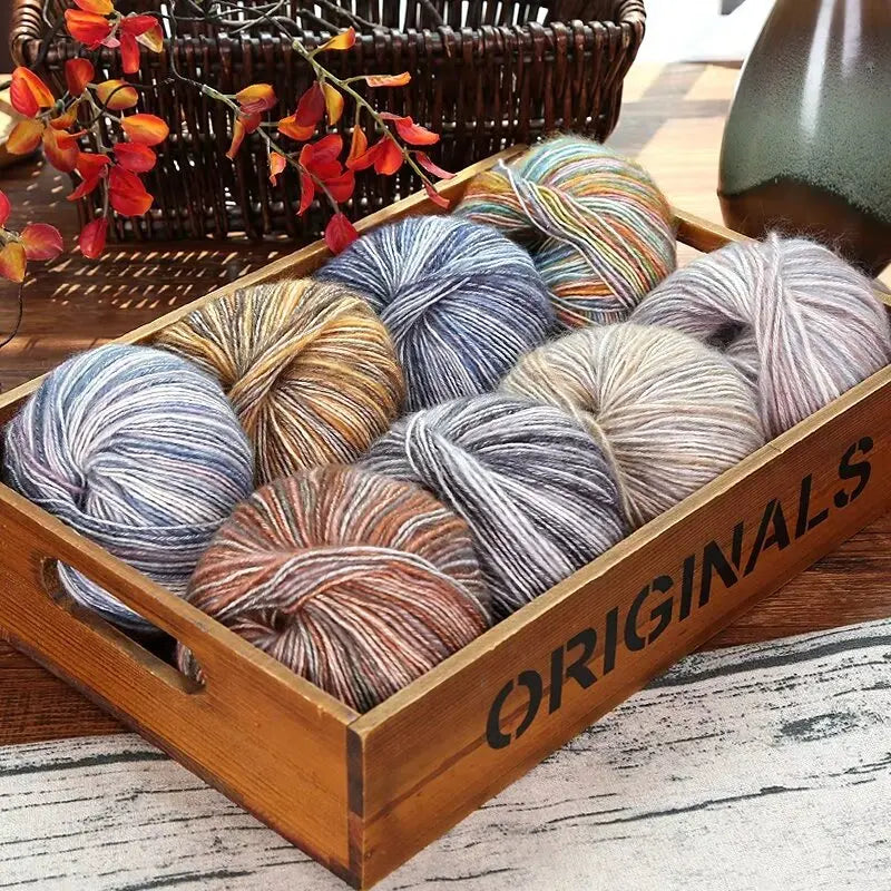 Yarn, Camouflage Colors for Hand Knitting Sweaters & Crochet Projects