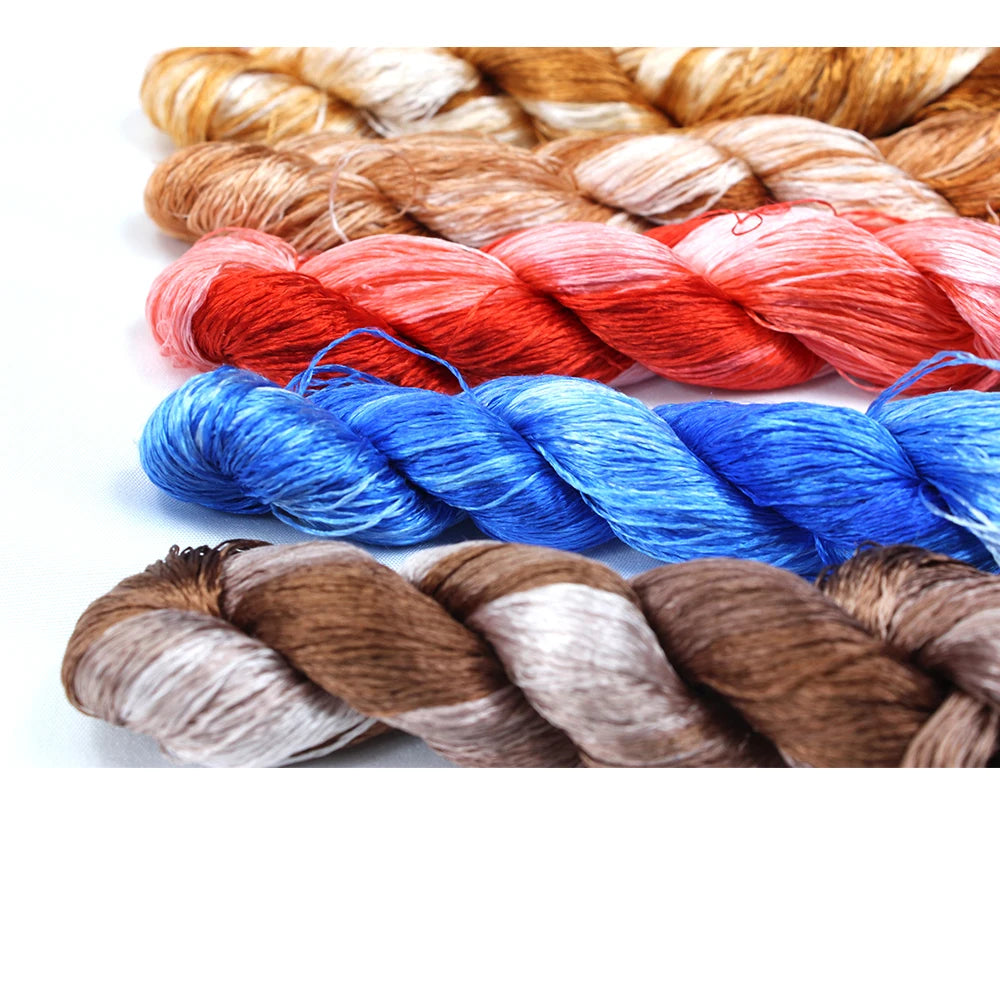 Embroidery Thread, Gradient Colors for Suzhou-Style Hand Embroidery Crafts