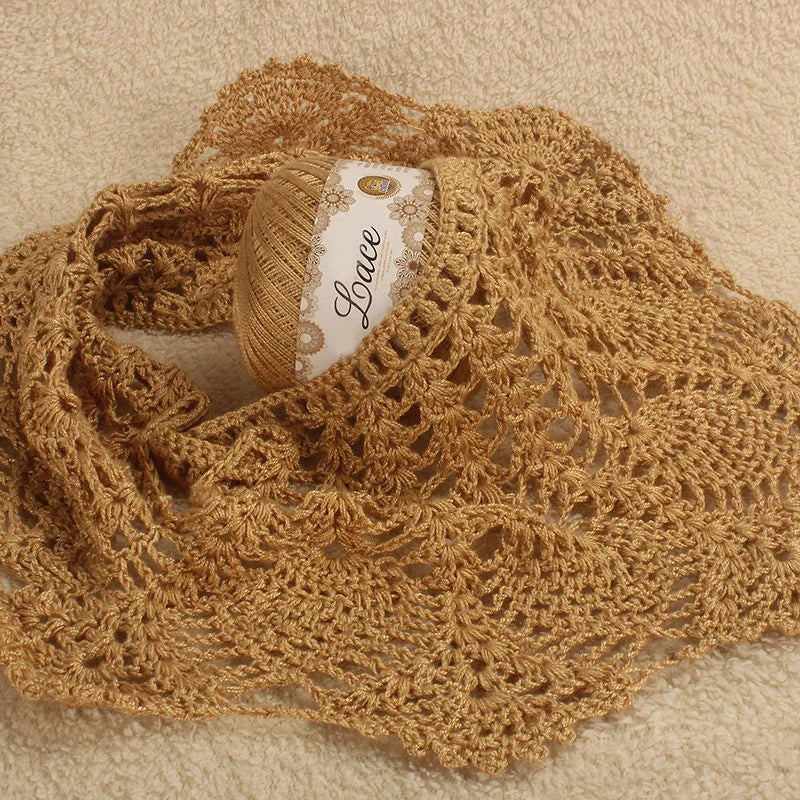 Yarn, Pearl Lace Style for Crochet Shawls, Summer Sweaters, Hats & Scarves