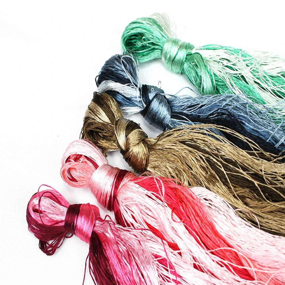 Embroidery Thread Pack for Hand Embroidery, Needlework & Stitching Crafts