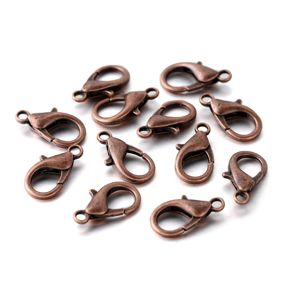 Lobster Clasps Metal Bracelet Necklace Connectors DIY Jewelry Making