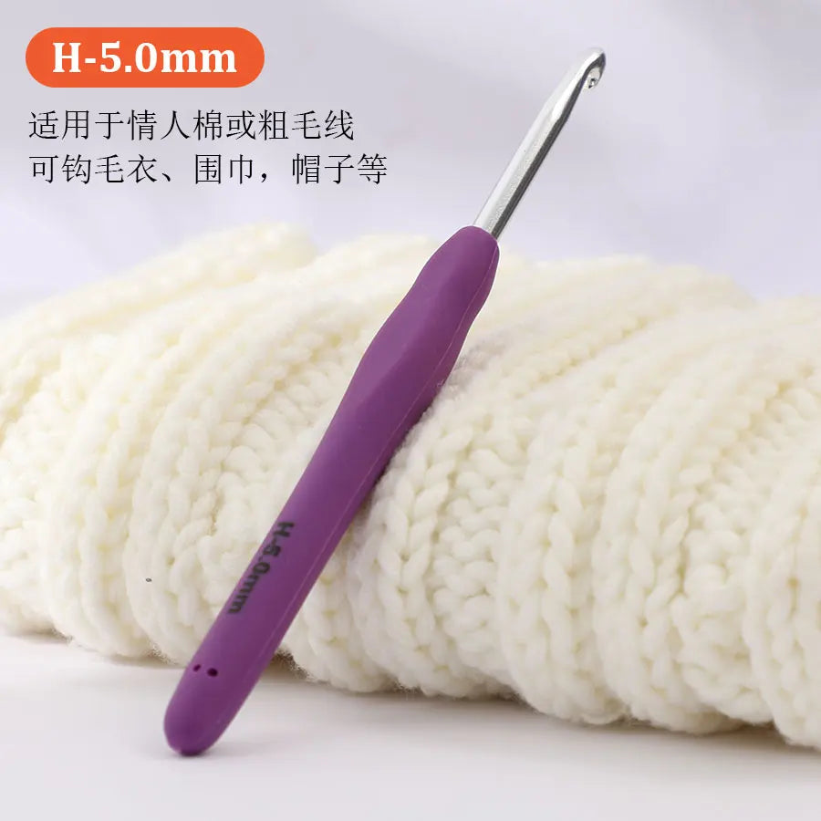 Crochet Hook, Aluminum for Handmade Yarn Crafts & Needlework Projects