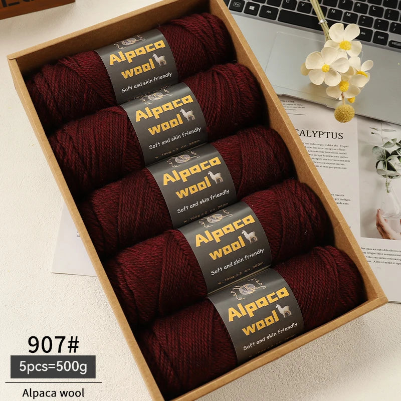 Yarn, Chunky for Knitting Sweaters, Coats, Hats, Gloves & Leg Warmers