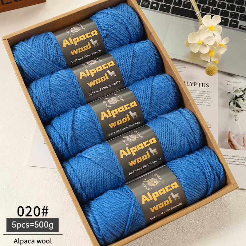 Yarn, Chunky for Knitting Sweaters, Coats, Hats, Gloves & Leg Warmers