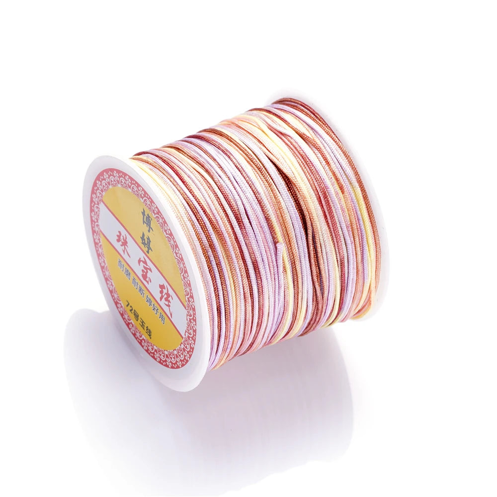 Nylon Beading Cord Chinese Knot Tassel Thread Roll DIY Jewelry Making