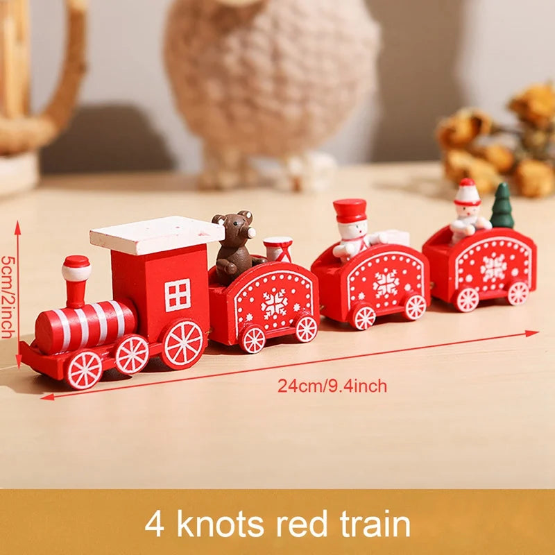 Christmas Train Merry Christmas Decorations For Home Ornament Xmas Navidad Noel Gifts Happy New Year 2026 Gifts