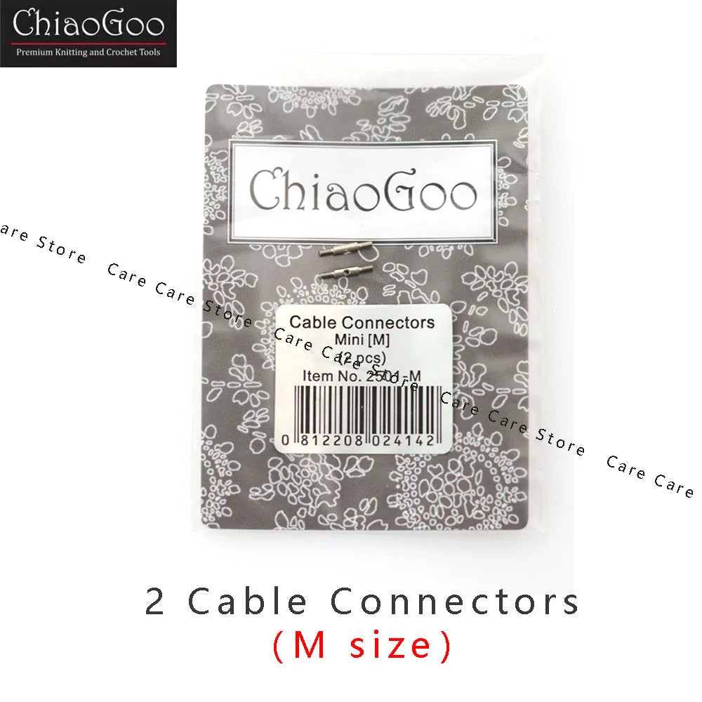 Knitting Accessories, ChiaoGoo Cable Connectors, Adapters & End Stoppers