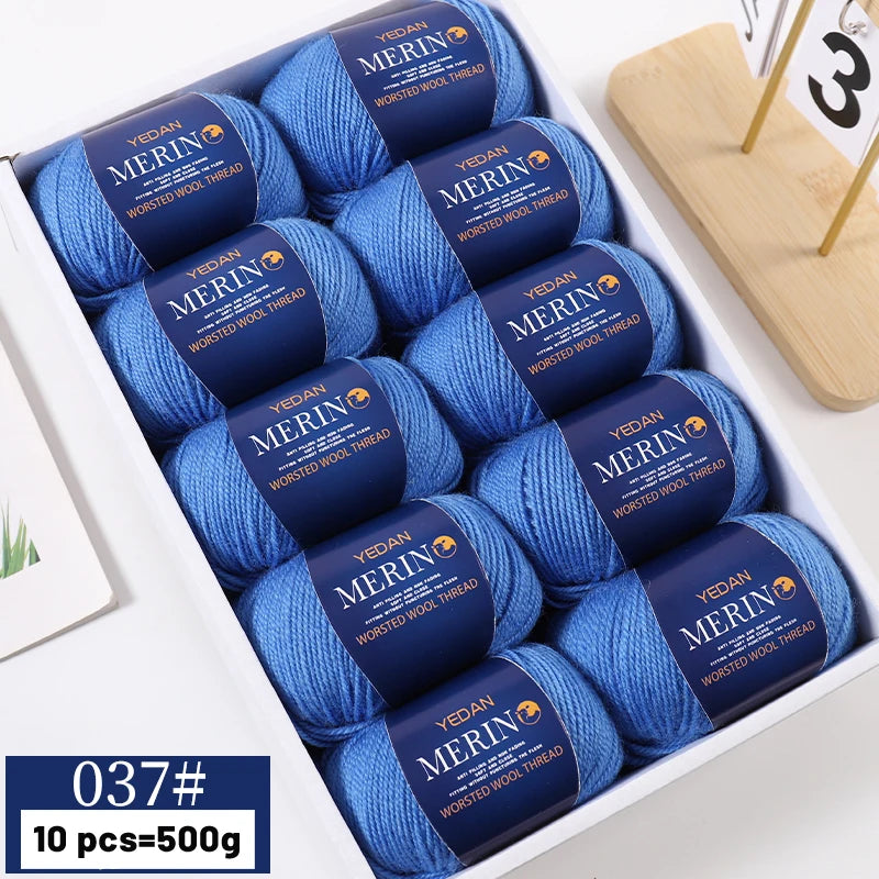 Yarn, Fine for Hand Knitting Sweaters, Scarves, Hats & Winter Accessories