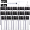 Spray Bottles Empty Glass Refillable with Perfume Refill Tools 50 Pack