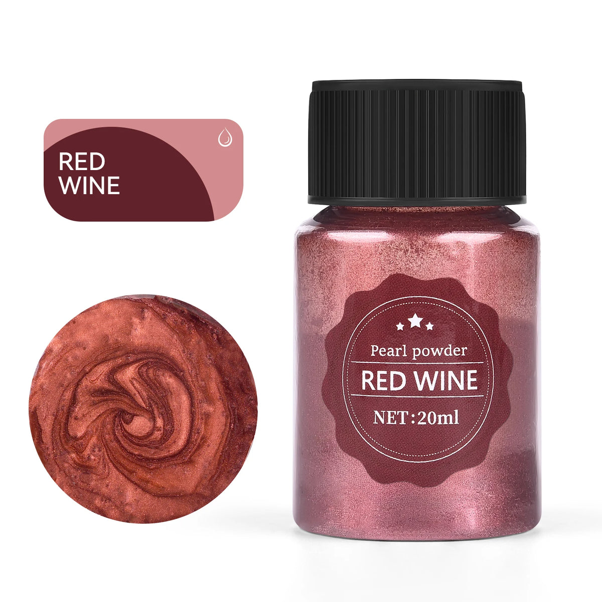 Pearlescent Mica Powder 20ml — 24 Colors for Candles, Resin & Soap