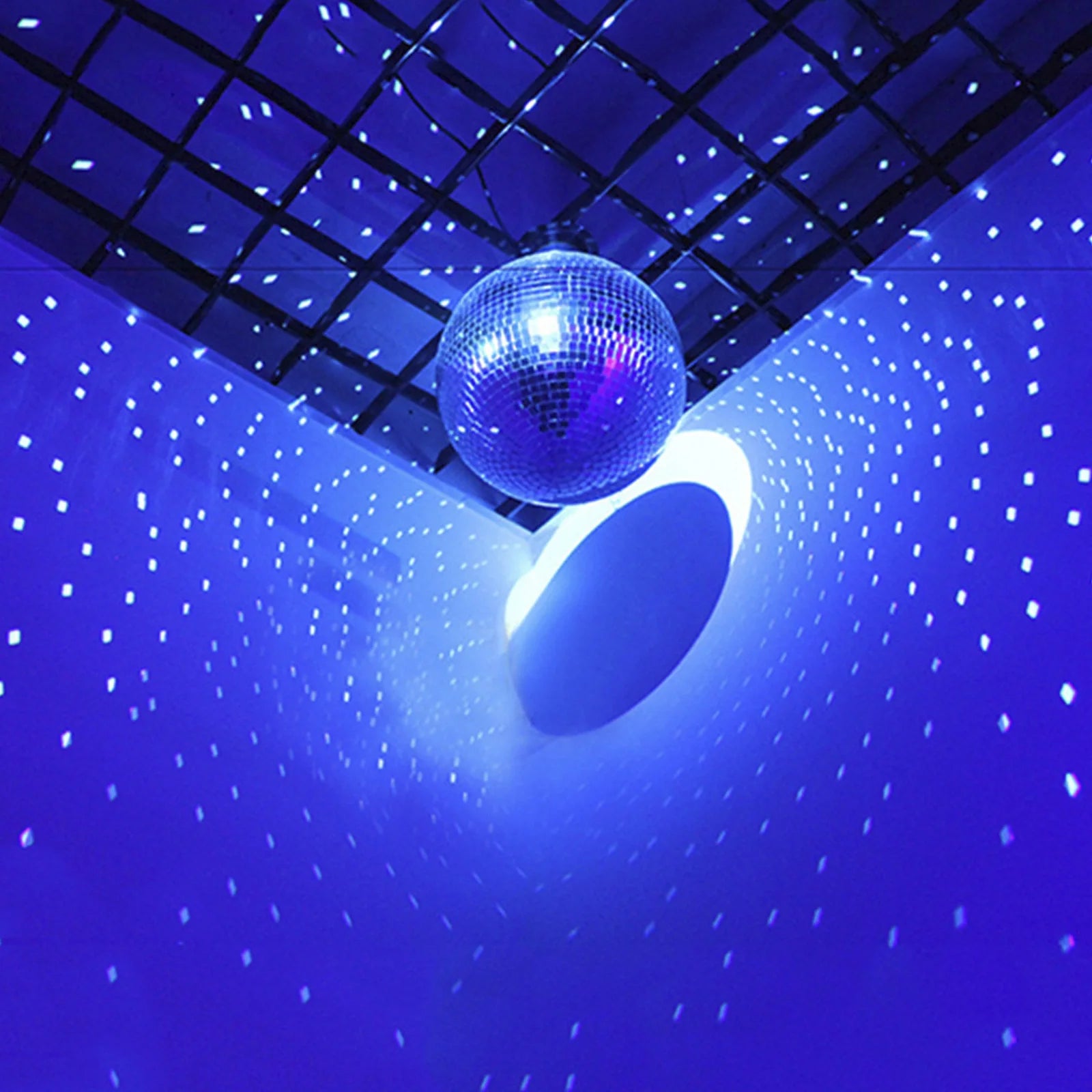 Disco Mirror Ball Party Shiny Ball Stage Light Rotating Glass Ball Retro Reflective KTV DJ Lights Home Festival Christmas Decor