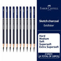 Faber-Castell Goldfaber Charcoal Pencils — 5 or 10 Piece Mixed Set