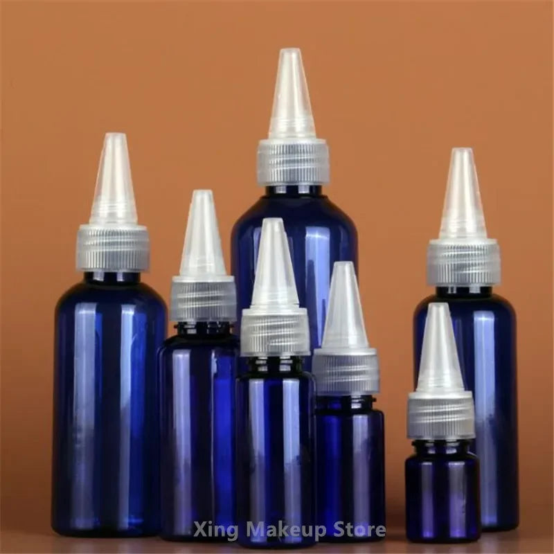 Spray Bottles Empty Blue PET Plastic Fine Mist Atomizers 50 Pack