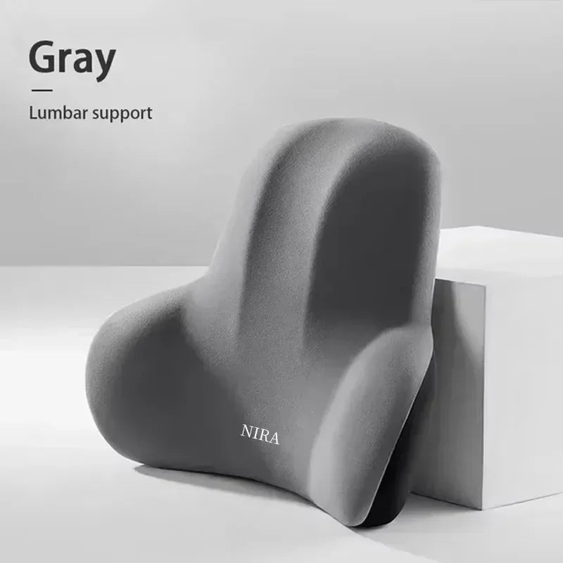 Ergonomic Car Headrest and Lumbar Premium Quality Replacement Accessory