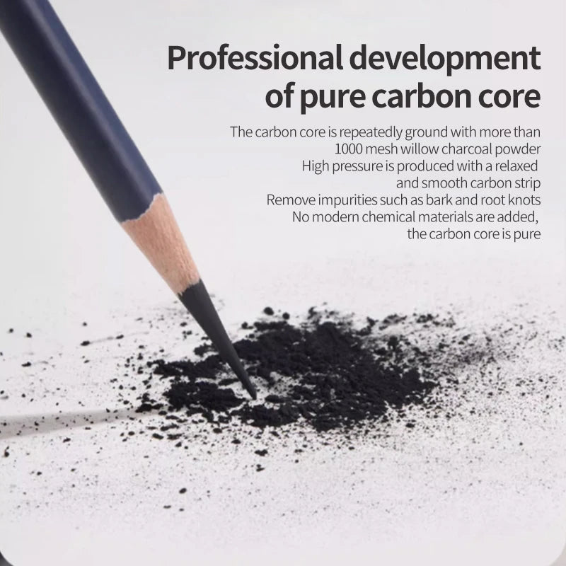 Faber-Castell Goldfaber Charcoal Pencils — 5 or 10 Piece Mixed Set