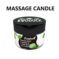 Massage Oil Candle Jasmine Soy Wax Low Temp Melt Pour Skin Care Moisturizing Relaxing Warm Spa Bath Couples Gift Women Christmas
