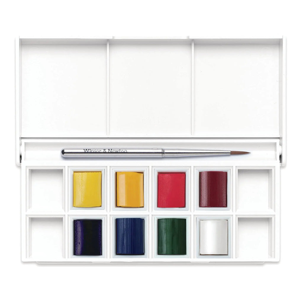 Winsor & Newton Cotman Watercolor Paint Set — Half Pan & Tube Sets