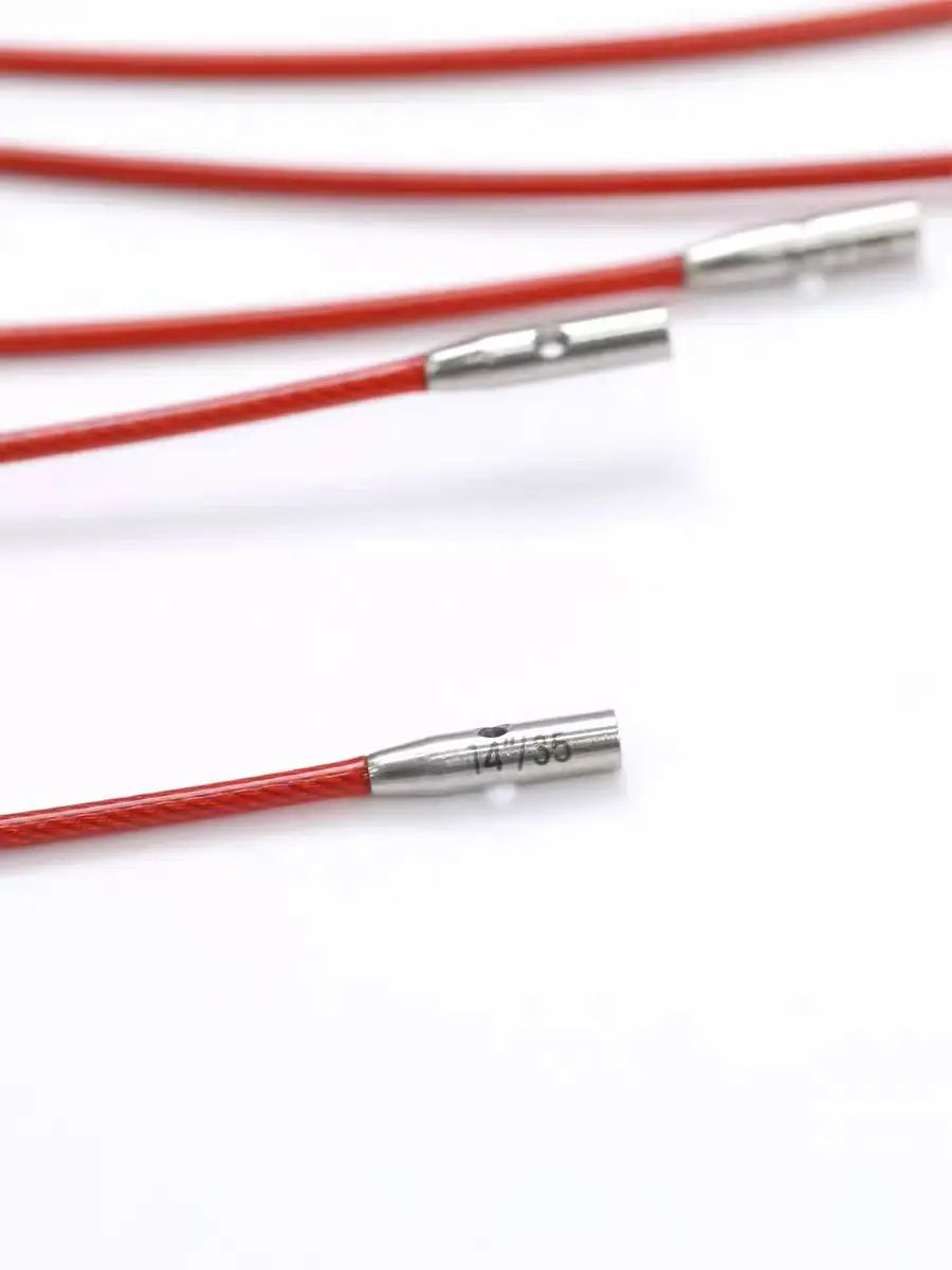 Knitting Needle Cable, ChiaoGoo TWIST Red for Interchangeable Needle Tips