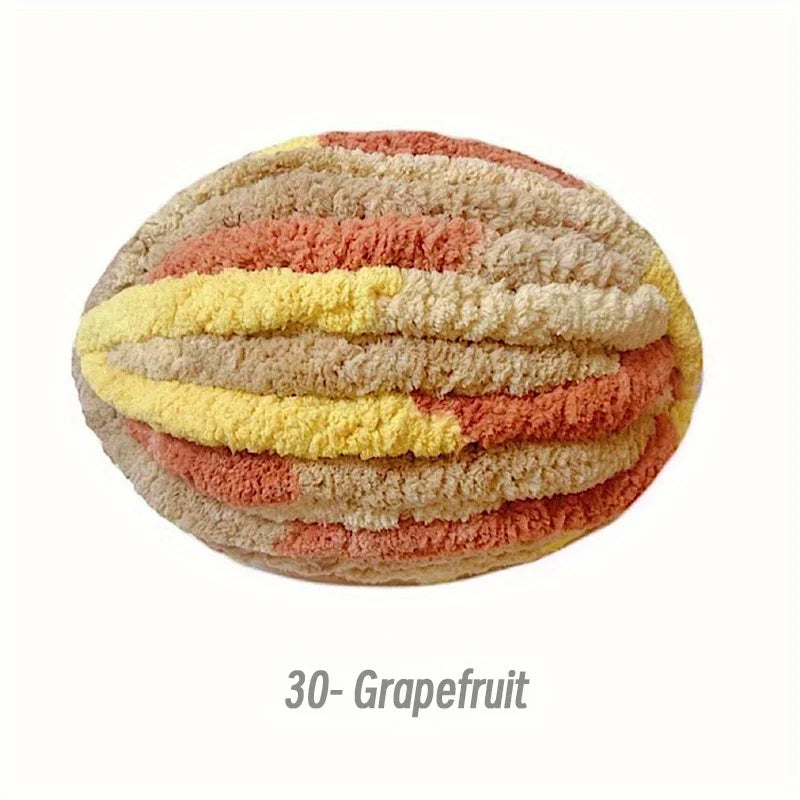 Yarn, Extra-Thick Chenille for Blankets, Cushions, Pet Beds & Cozy Crafts