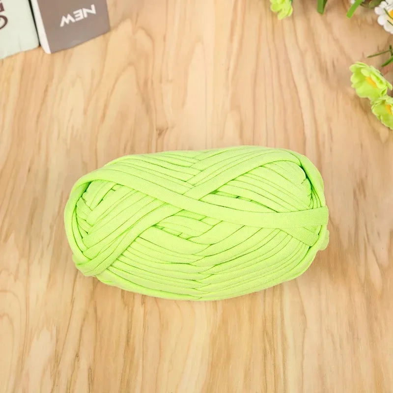 Yarn, Flat T-Shirt Style for Crochet Rugs, Bags, Slippers & Handmade Crafts