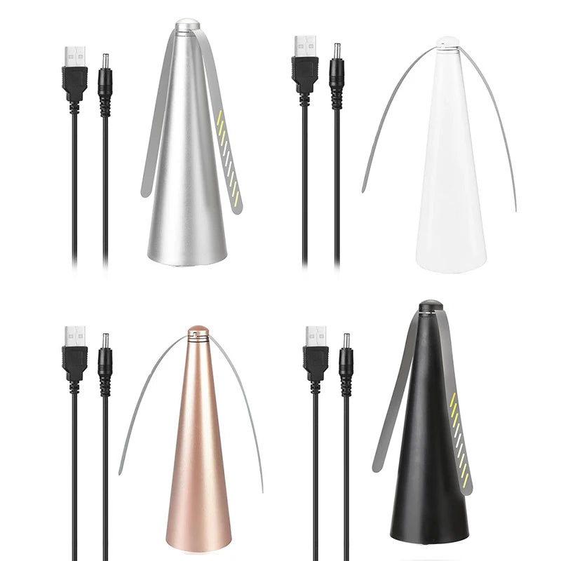 Electric Insect Repellent Fan USB/Battery Powered Tabletop Fly Killer Fans for Outdoor Table Fly Swatter Multi Pack for Indoors
