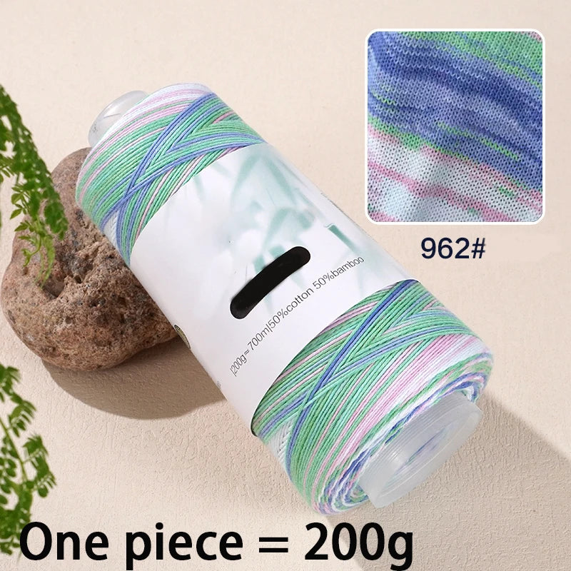 Yarn, Colorful for Hand Knitting Sweaters, Scarves & Crochet Projects