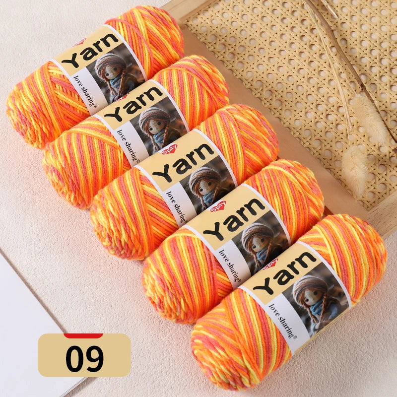 Yarn, Rainbow Gradient for Sweaters, Scarves, Hats & Handmade Blankets