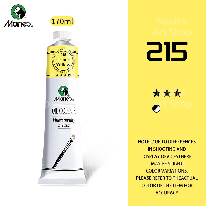 Marie's Oil Paint — 170ml Large Tube, 16 Colors Available