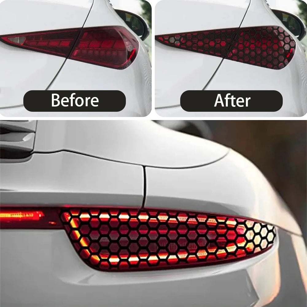 Car Tail Light Lamp Stickers Premium Quality Replacement Accessory
