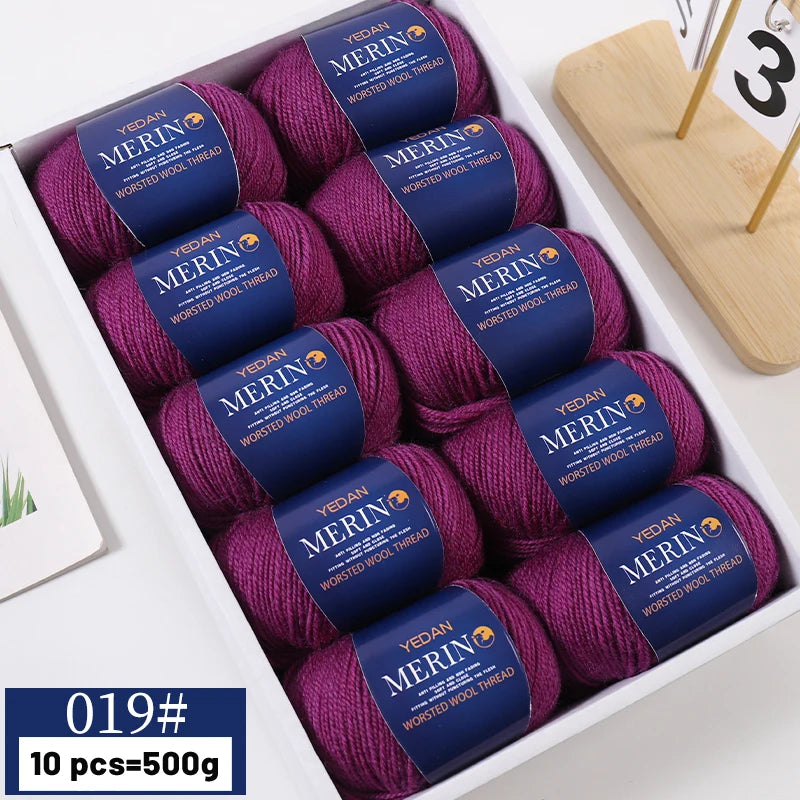 Yarn, Fine for Hand Knitting Sweaters, Scarves, Hats & Winter Accessories