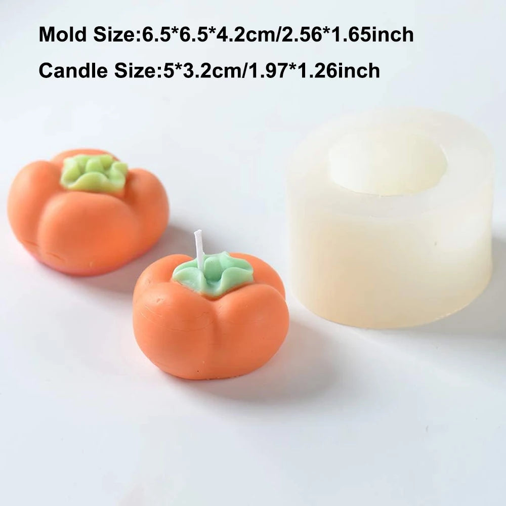 Fruit Candle Mold - Silicone 3D, 13 Designs