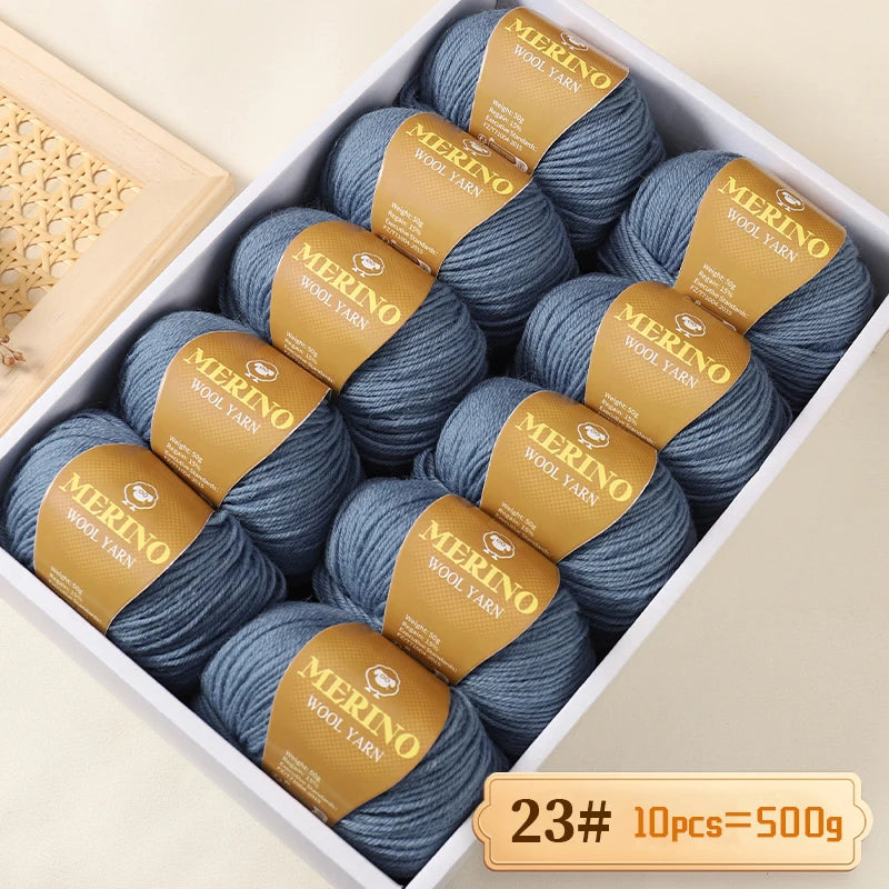 Yarn, Medium-Fine for Hand Knitting Sweaters, Scarves & Winter Hats