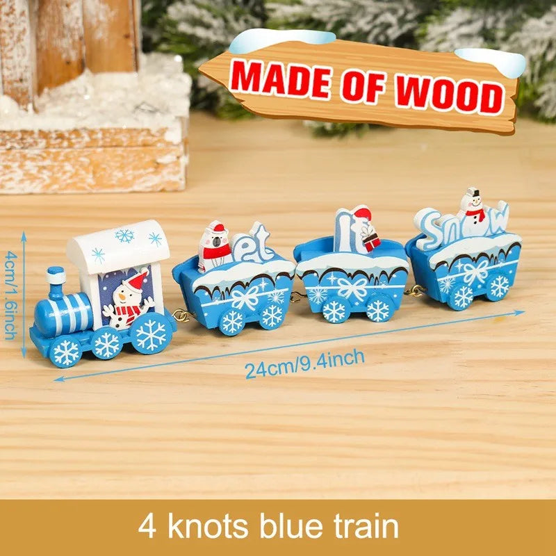 Christmas Train Merry Christmas Decorations For Home Ornament Xmas Navidad Noel Gifts Happy New Year 2026 Gifts