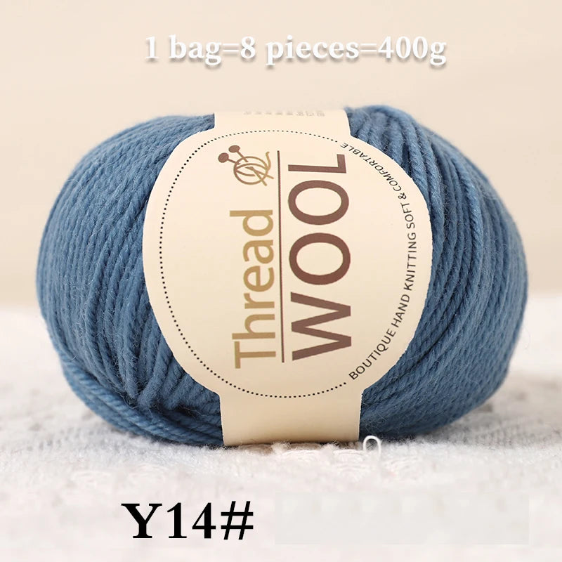 Yarn, Medium-Thick for Sweaters, Scarves, Gloves, Socks, Shawls & Coats